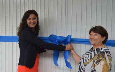 Colégio inaugura ampliação do ginásio