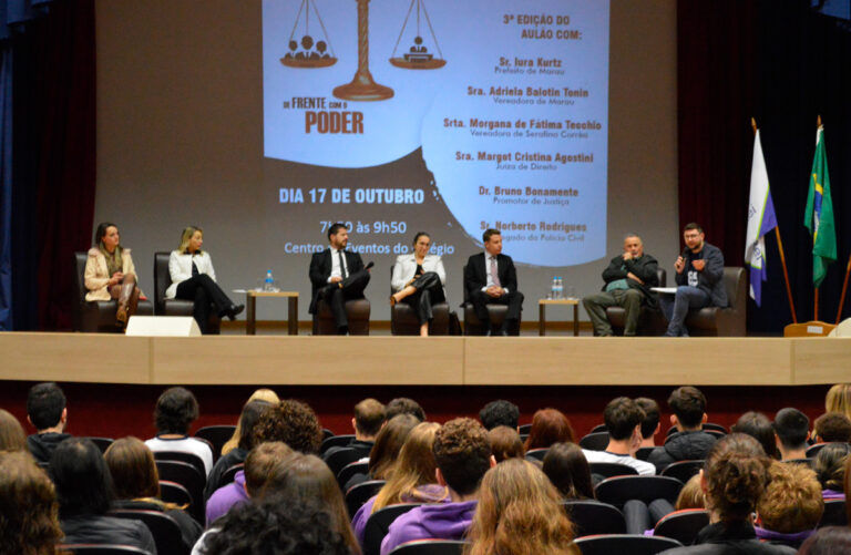 Colégio promove a 3º edição do Aulão “De Frente com o Poder”